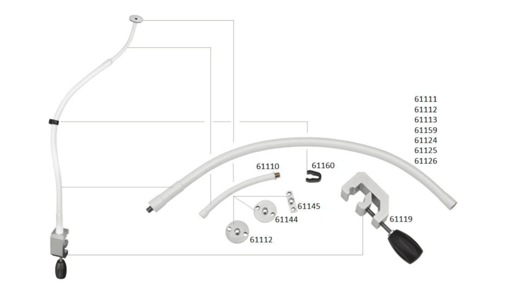 Supports flexible de dispositifs médicaux, Abeillon