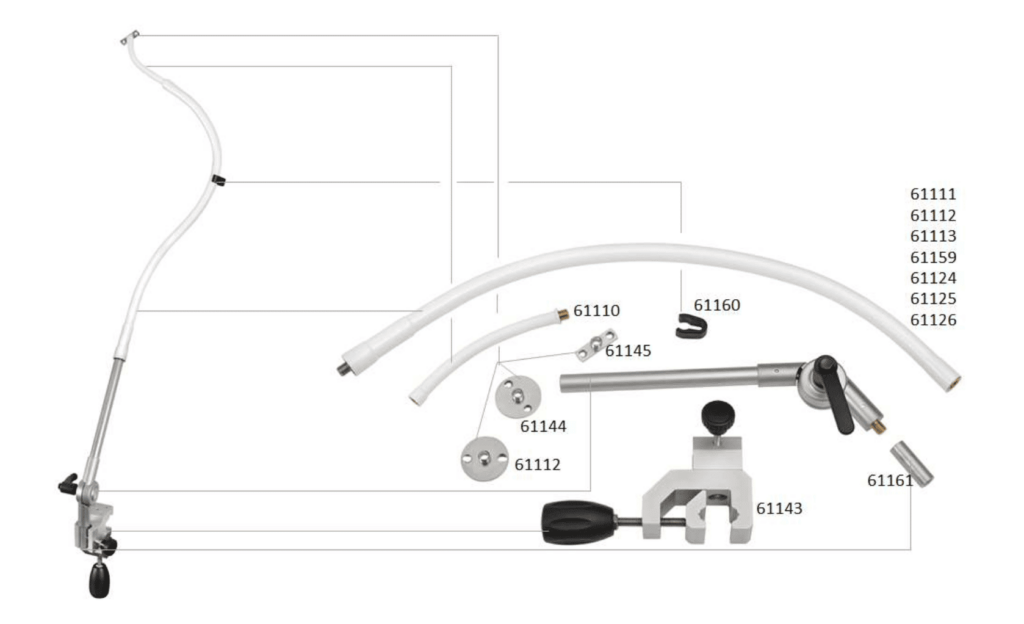 Supports flexible de dispositifs médicaux, Abeillon